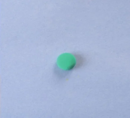 cyan air dry clay