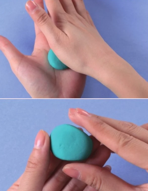 make air dry clay cactus trunk