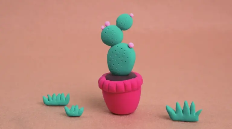 clay cactus