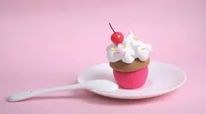 air dry clay cake