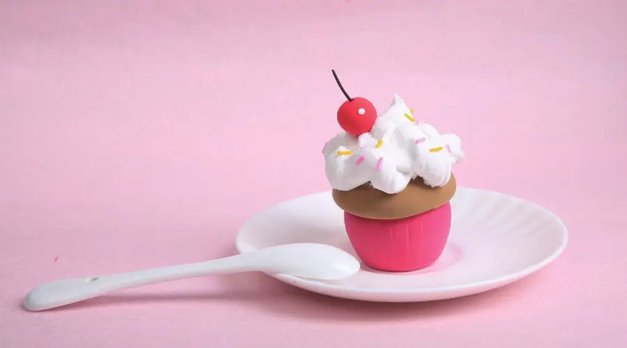 air dry clay cake