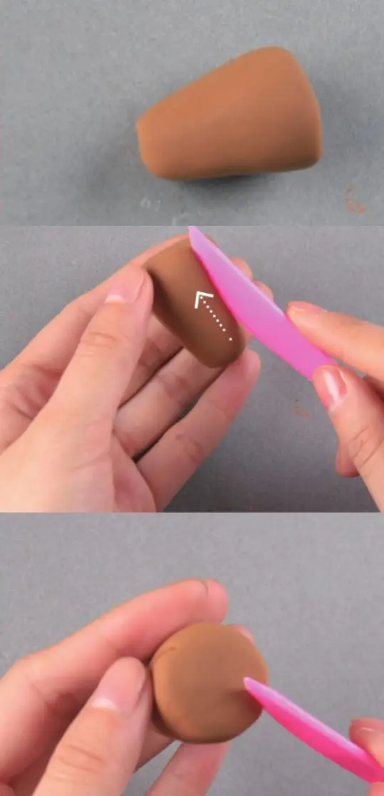 Cut out texture of ice cream cone