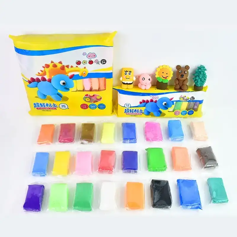 air dry clay toy 24 colors