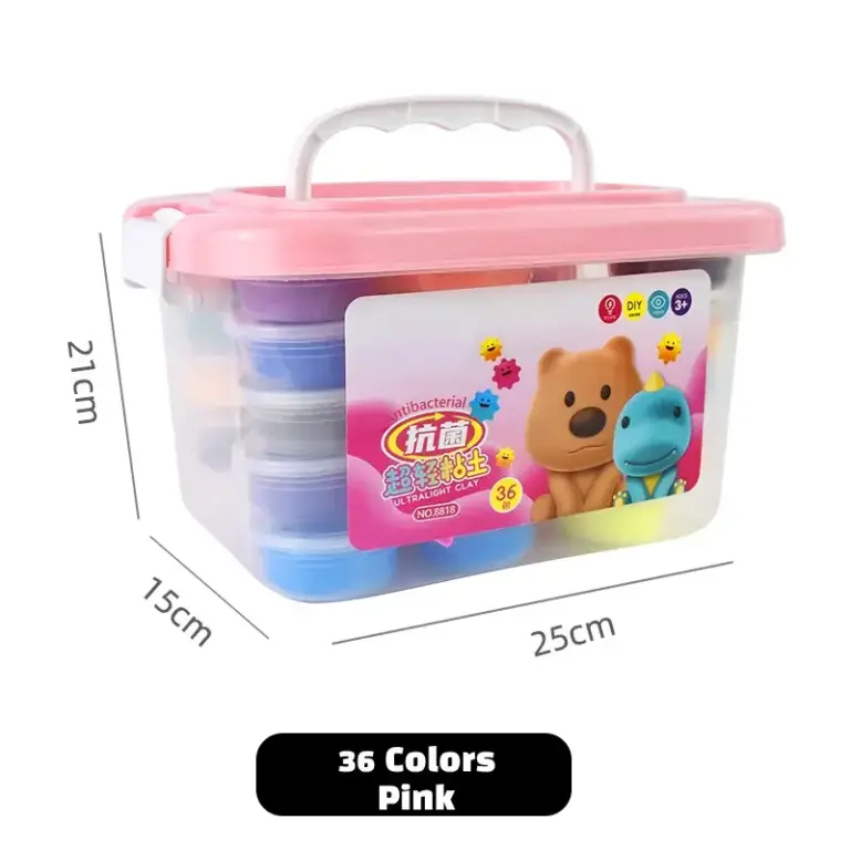 air dry clay toy set 36 colors