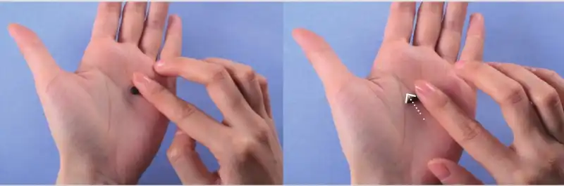 roll the black air dry clay into strip