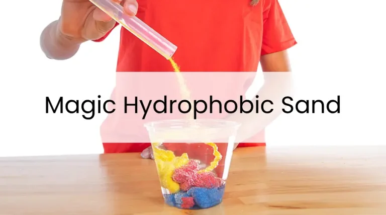 magic hydrophobic sand