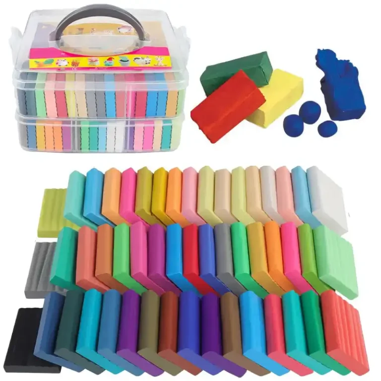 oil based modeling clay toy set