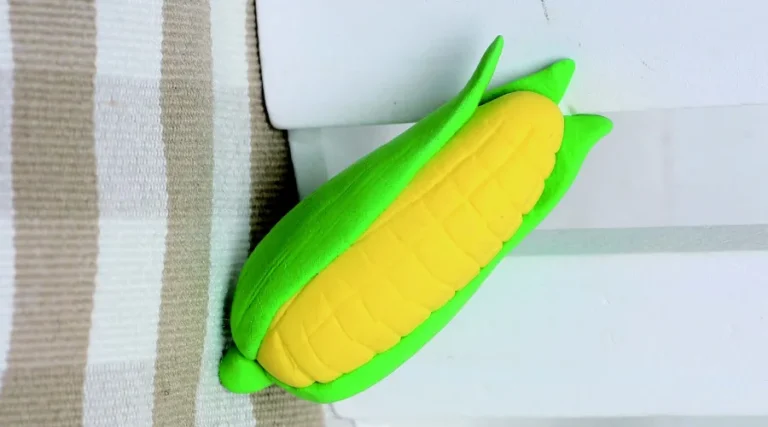 air dry clay idea corn