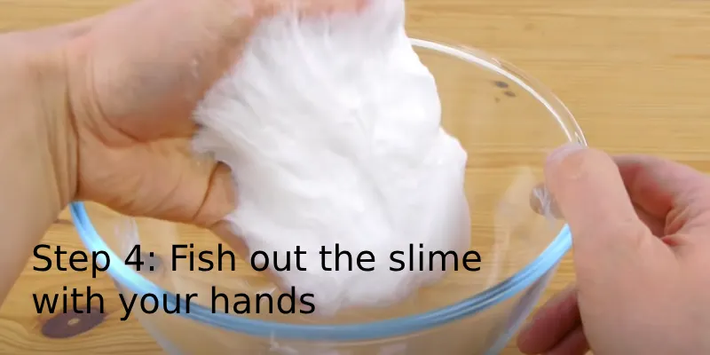 how to make magnetic slime step 4