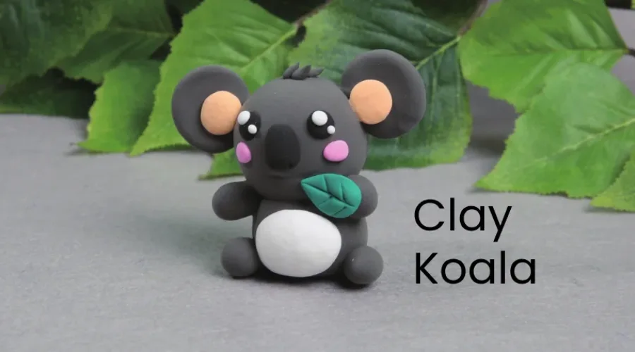 air dry clay animal projects koala