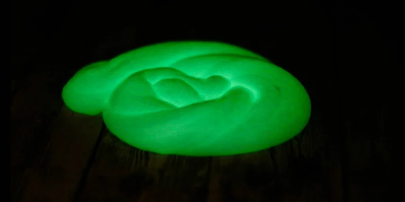 how to make slime glow in the dark recipe