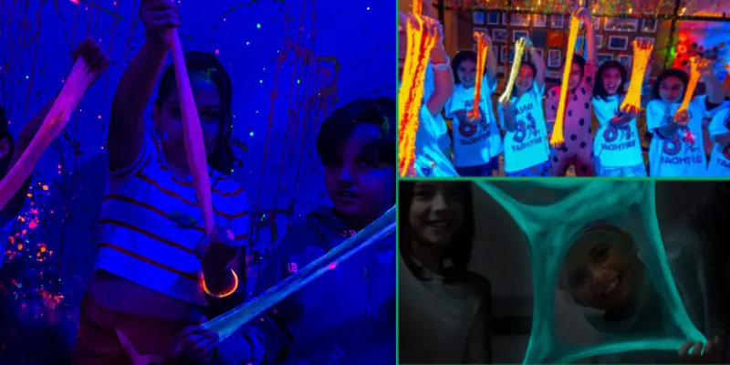glow in the dark slime for kids sleepover