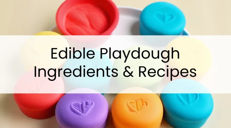 fun and safe edible playdough for kids recipes