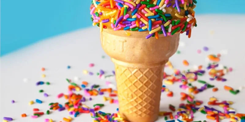 rainbow sprinkles candies for edible playdough projects