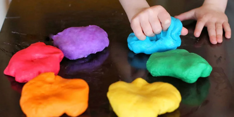 playdough for kids colorful