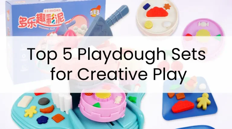 top 5 playdough sets for creative play