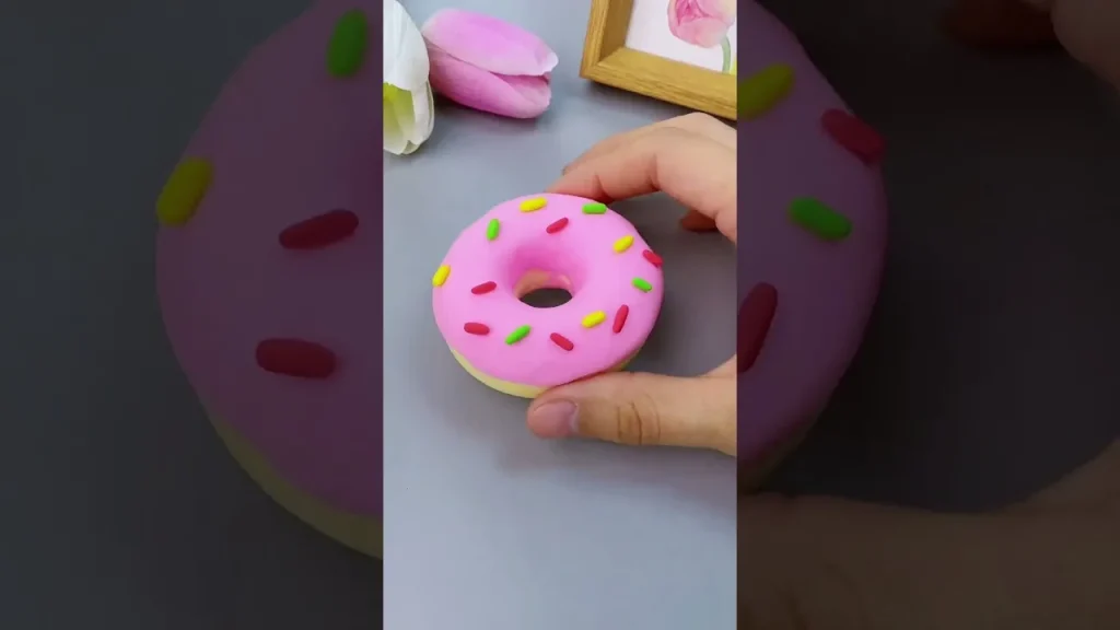 video easy diy ideas for kids and beginner making delicious donuts cake out of air dry clay