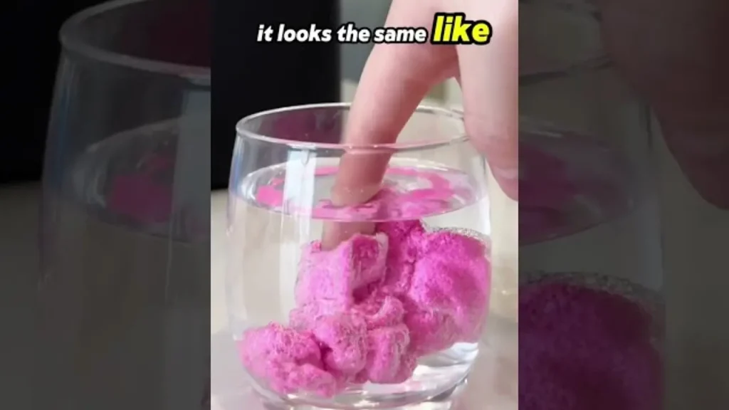 video magic sand that never gets wet smerge the sand into water