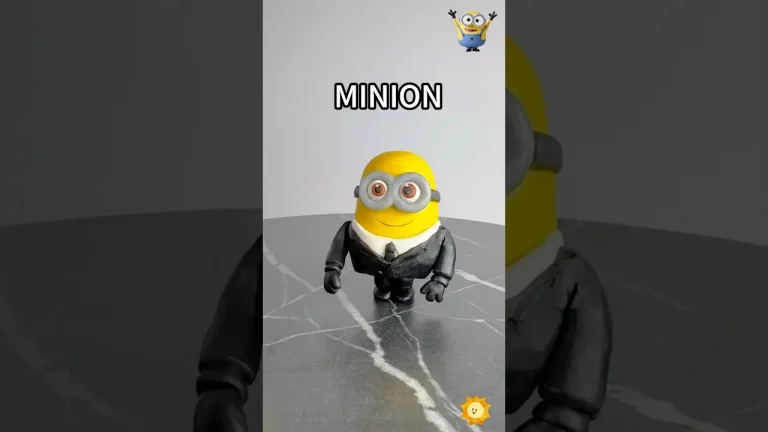 playdough idea minion
