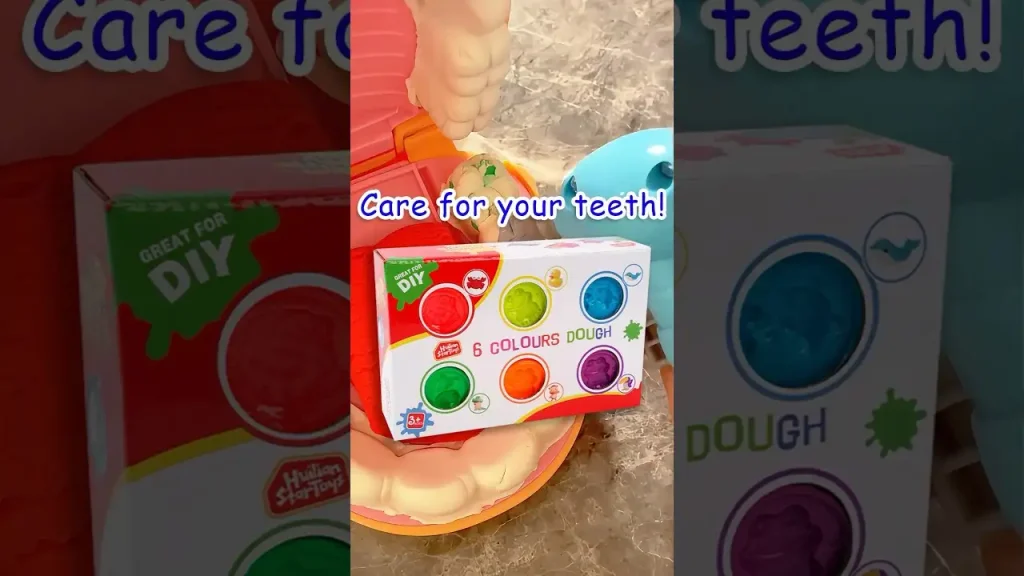 playdough kit care for your teeth