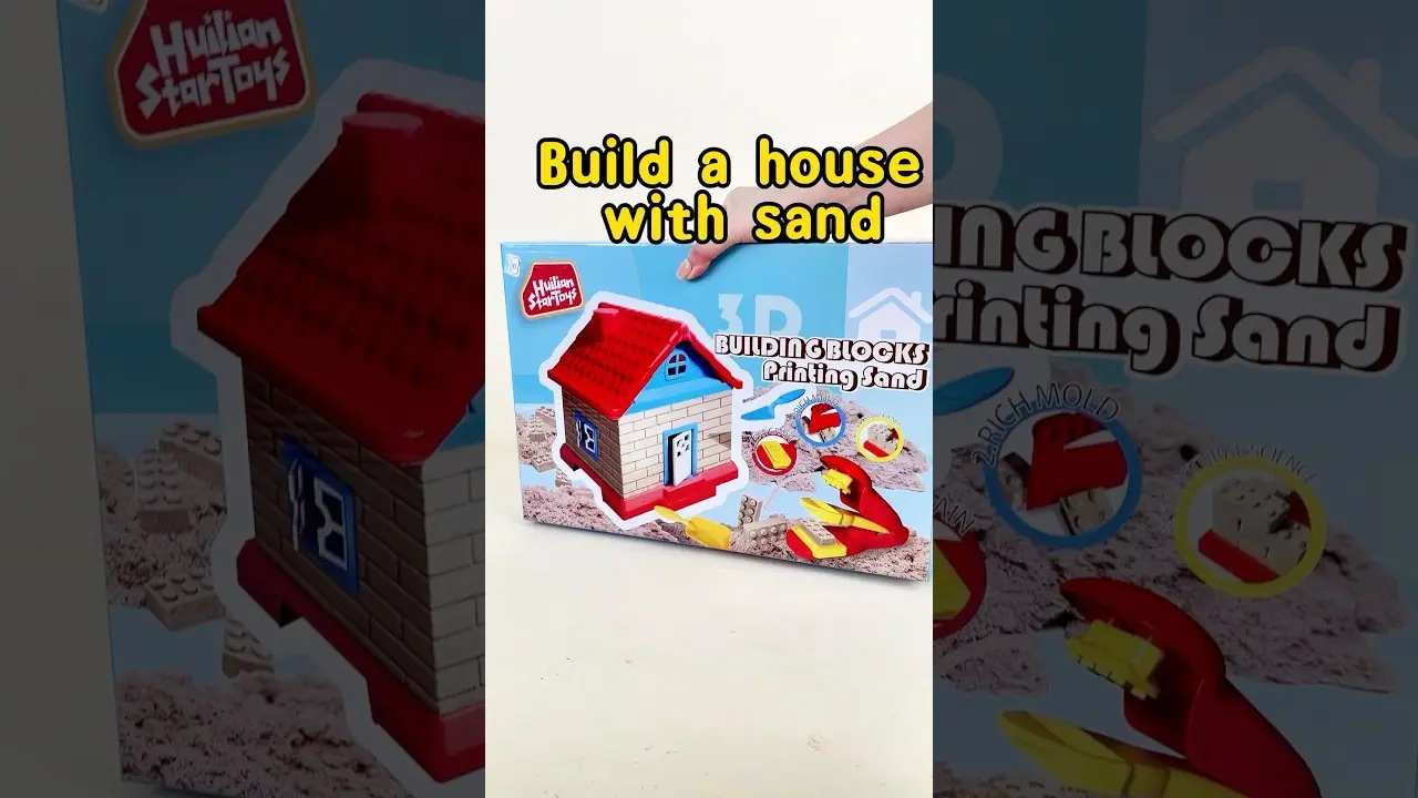 [Video] Let's Play: Build a House with Sand at Home