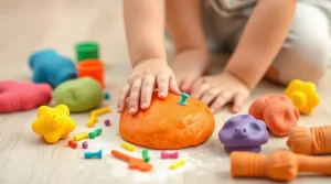 kids playdough