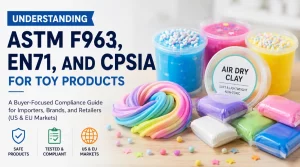ASTM F963, EN71, and CPSIA for Toy Products