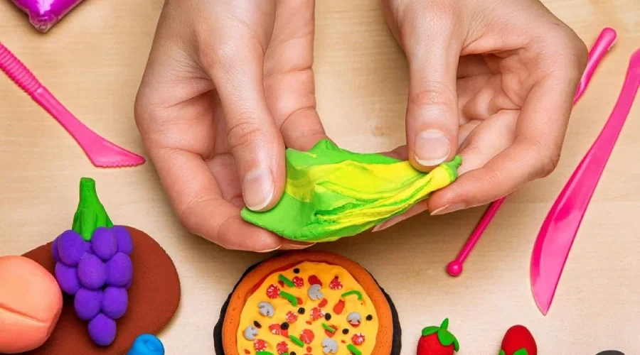 air dry clay toy